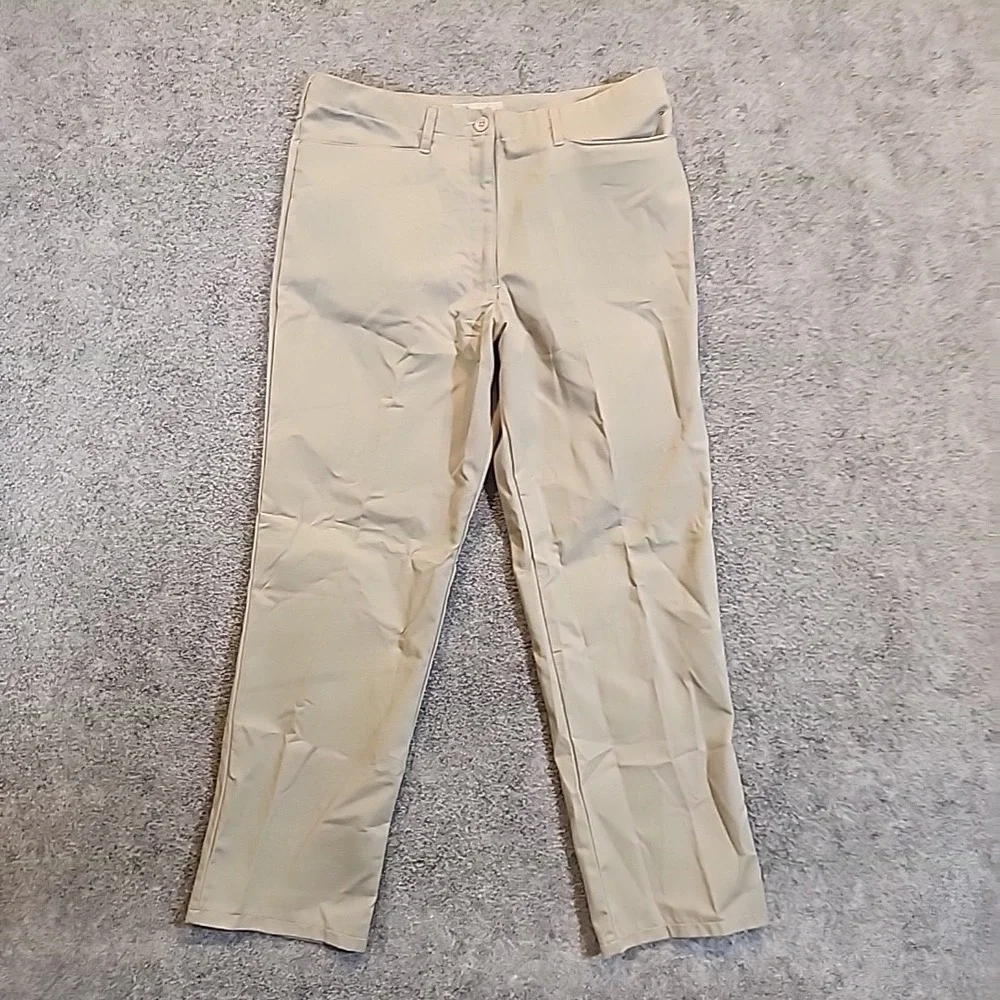 Lot of 3‎ Cintas Susan Fit Work Pants Women's Size 8 SH Beige Flat Front